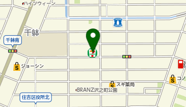 chocoZAP(チョコザップ) 南住吉二丁目(女性専用)の地図画像