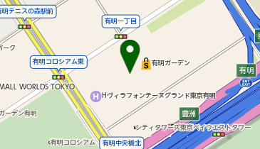 chocoZAP(チョコザップ) 有明ガーデンの地図画像