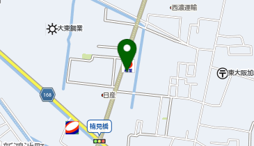 chocoZAP(チョコザップ) 東大阪川田の地図画像