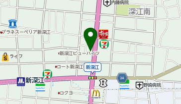 chocoZAP(チョコザップ) 深江南一丁目の地図画像