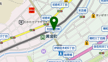 chocoZAP(チョコザップ) 横浜黄金町の地図画像
