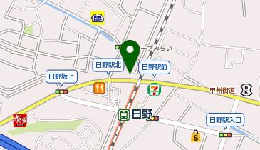 chocoZAP(チョコザップ) 日野駅前の地図画像