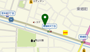 chocoZAP(チョコザップ) 半田青山の地図画像