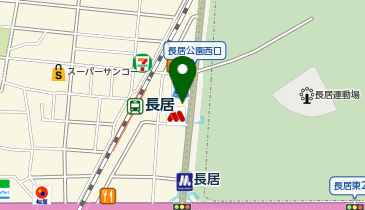 chocoZAP(チョコザップ) 長居公園前(女性専用)の地図画像