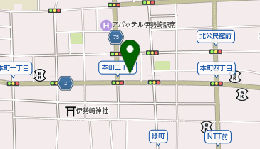 chocoZAP(チョコザップ) 伊勢崎ほんまち広場の地図画像