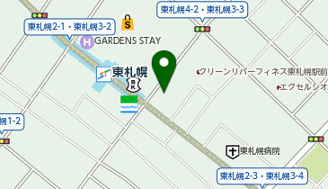 chocoZAP(チョコザップ) 東札幌三条の地図画像