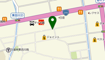 chocoZAP(チョコザップ) 久留米東合川の地図画像