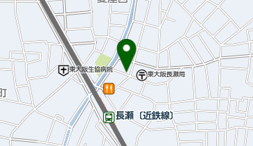 chocoZAP(チョコザップ) 近鉄長瀬の地図画像