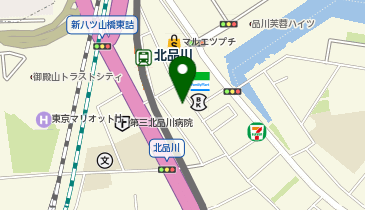 chocoZAP(チョコザップ) 北品川の地図画像