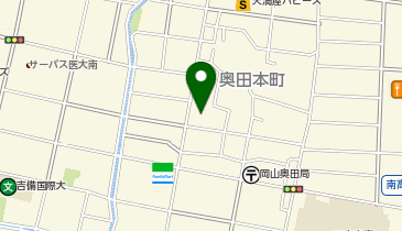 chocoZAP(チョコザップ) 岡山奥田の地図画像