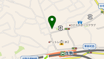 chocoZAP(チョコザップ) 生駒駅前の地図画像