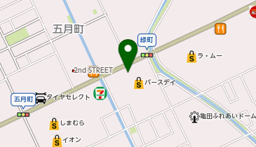 chocoZAP(チョコザップ) 新潟亀田の地図画像