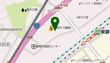 chocoZAP(チョコザップ) マークイズ静岡の地図画像