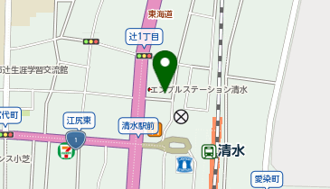 chocoZAP(チョコザップ) 静岡清水駅前の地図画像