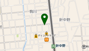 chocoZAP(チョコザップ) 針中野の地図画像