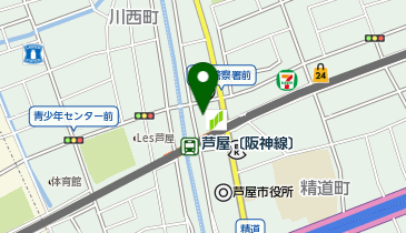 chocoZAP(チョコザップ) 阪神芦屋の地図画像