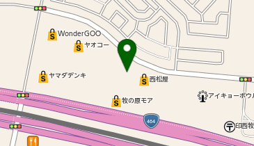 chocoZAP(チョコザップ) 印西牧の原モアの地図画像