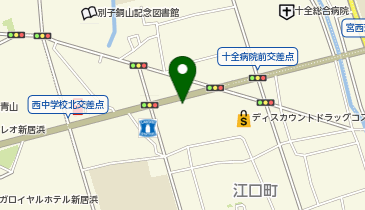 chocoZAP(チョコザップ) 新居浜江口の地図画像