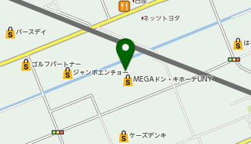 chocoZAP(チョコザップ) MEGAドン・キホーテUNY掛川の地図画像