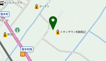 chocoZAP(チョコザップ) イオンタウン松阪船江の地図画像