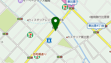 chocoZAP(チョコザップ) 博多比恵の地図画像