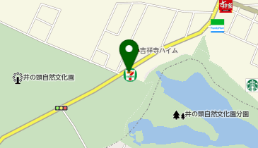 chocoZAP(チョコザップ) 吉祥寺井の頭公園の地図画像