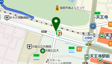 chocoZAP(チョコザップ) 阿倍野旭町の地図画像