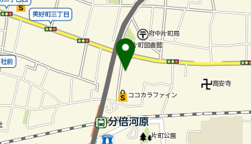 chocoZAP(チョコザップ) 分倍河原の地図画像