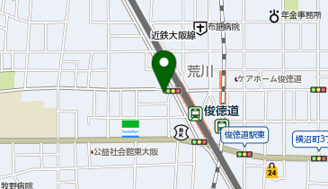 chocoZAP(チョコザップ) 俊徳道駅前の地図画像