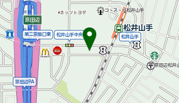 chocoZAP(チョコザップ) 松井山手西の地図画像