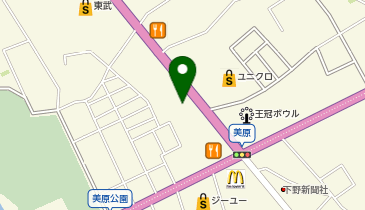 chocoZAP(チョコザップ) 大田原美原の地図画像