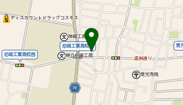 chocoZAP(チョコザップ) 尼崎長洲の地図画像