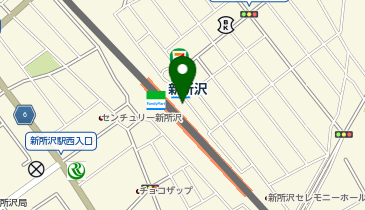 chocoZAP(チョコザップ) 新所沢東口の地図画像