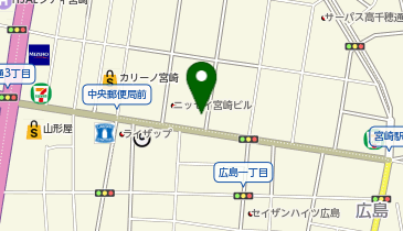 chocoZAP(チョコザップ) 宮崎高千穂通の地図画像