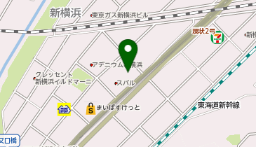 chocoZAP(チョコザップ) 新横浜一丁目(女性専用)の地図画像