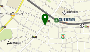 chocoZAP(チョコザップ) 新井薬師前の地図画像