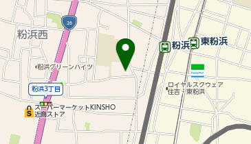 chocoZAP(チョコザップ) 粉浜の地図画像