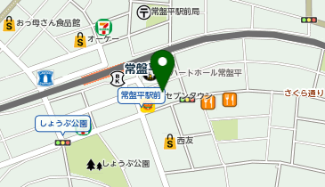 chocoZAP(チョコザップ) 松戸常盤平の地図画像