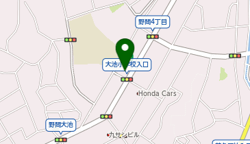 chocoZAP(チョコザップ) 野間大池の地図画像