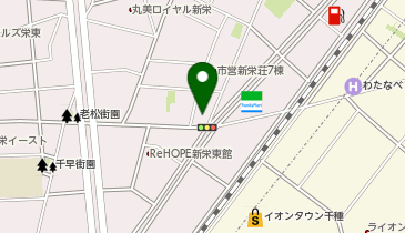 chocoZAP(チョコザップ) 名古屋新栄の地図画像