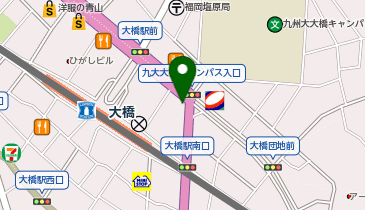 chocoZAP(チョコザップ) 大橋一丁目の地図画像