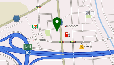 chocoZAP(チョコザップ) 菊川インターの地図画像