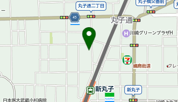 chocoZAP(チョコザップ) 丸子通二丁目(女性専用)の地図画像