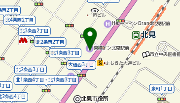 chocoZAP(チョコザップ) 北見大通の地図画像