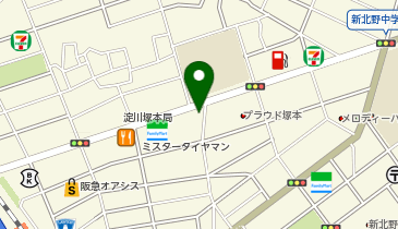 chocoZAP(チョコザップ) 塚本二丁目の地図画像