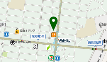 chocoZAP(チョコザップ) 西田辺北(女性専用)の地図画像