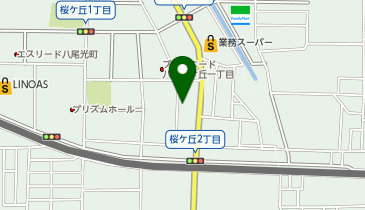 chocoZAP(チョコザップ) 八尾桜ケ丘(女性専用)の地図画像