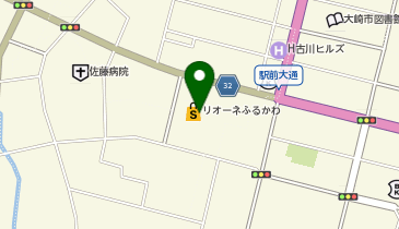 chocoZAP(チョコザップ) リオーネふるかわの地図画像
