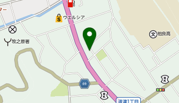 chocoZAP(チョコザップ) 牧之原相良の地図画像
