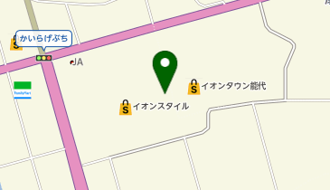 chocoZAP(チョコザップ) イオンタウン能代の地図画像